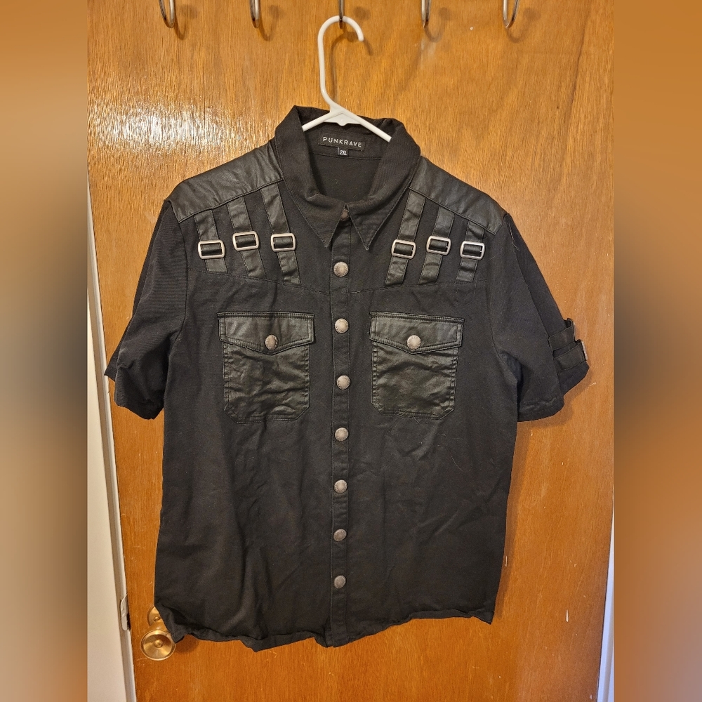 Punk Rave Short-sleeved Shirt 2XL